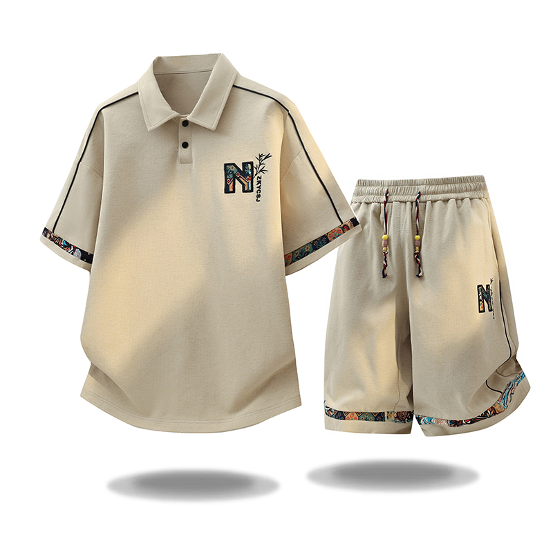 Embroidery In The Piece - Nova Moda de Verão, Conjunto de