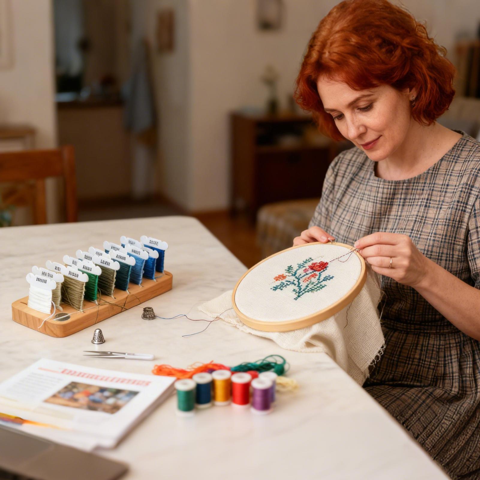 Embroidery Artist - Organizador de linha de bordado, 15