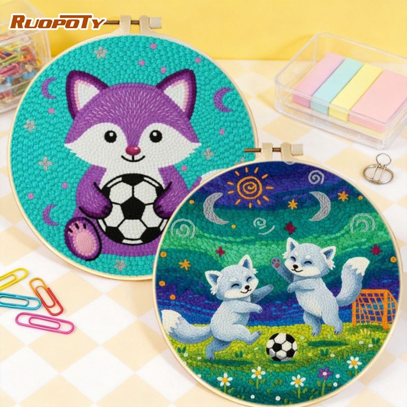 Embroidery Ideas For Bags - RUOPOTY Kits de Agulha Mágica de