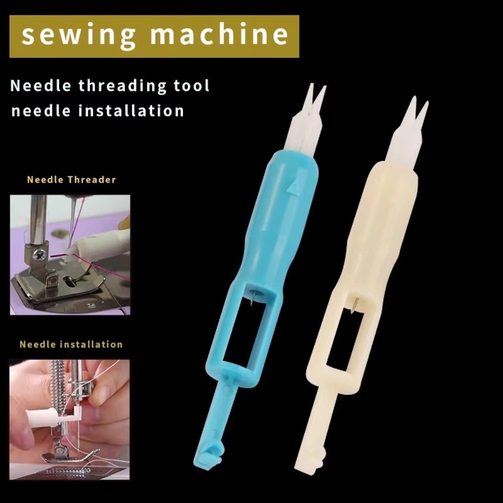 Embroidery Software - 1/2 pçs bordado automático agulha threader