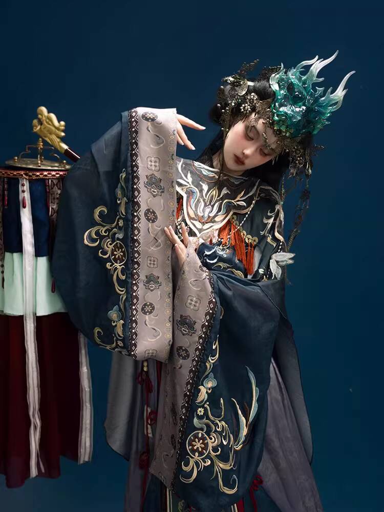 Embroidery Cotton - Traje de Fada da Ópera Nuo