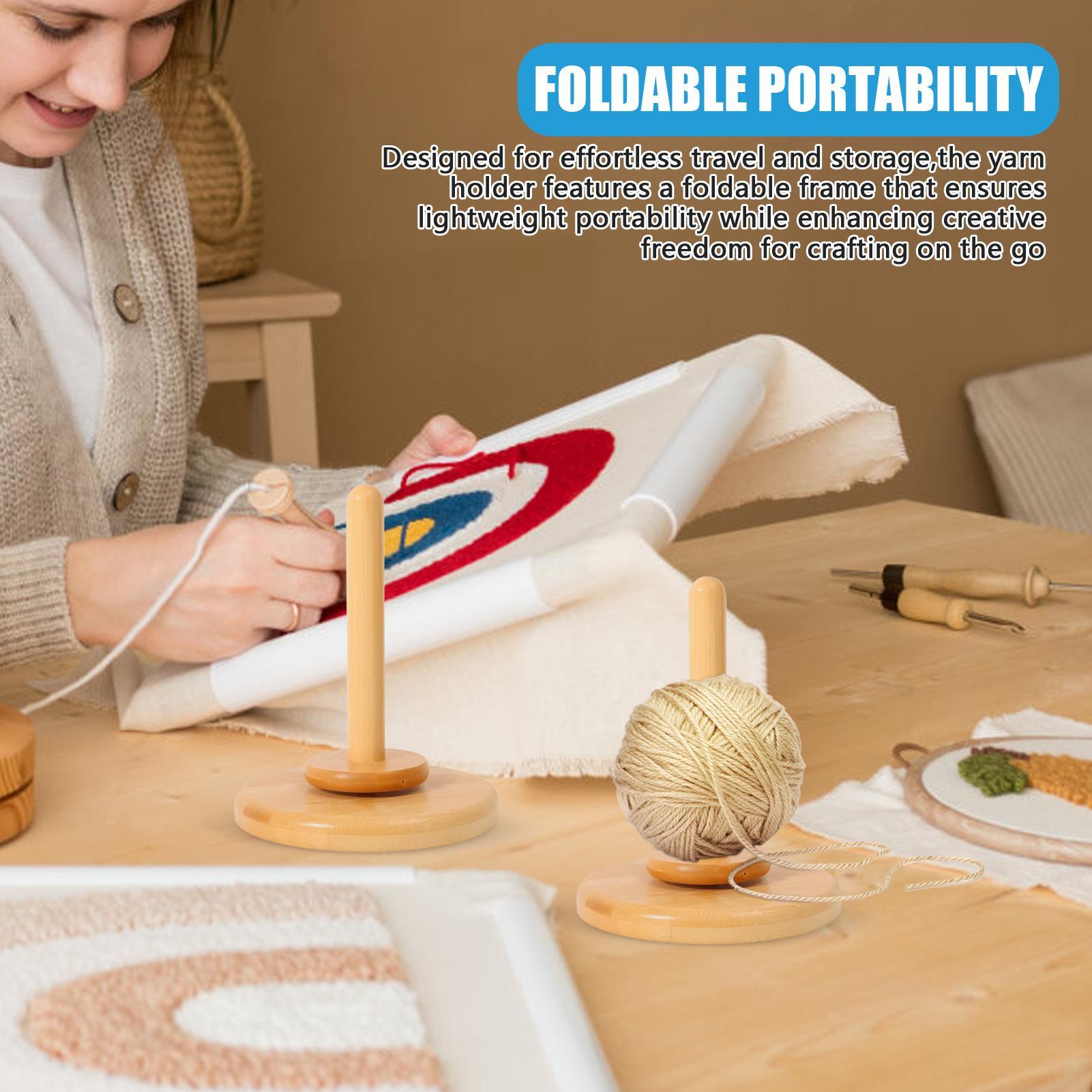 Suporte de fio de tricô enrola - Embroidery Yarns avaliação e preço