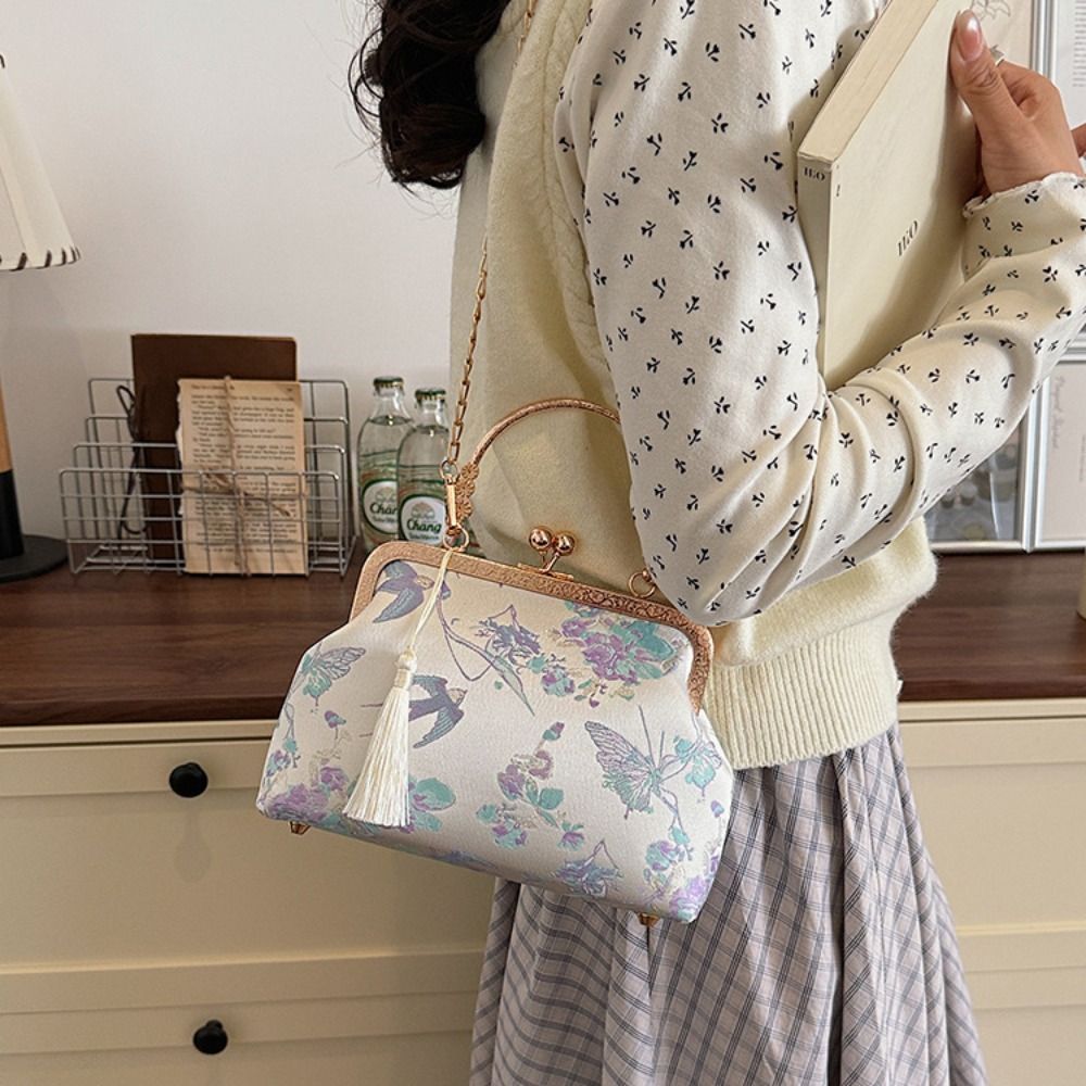 Bolsa de Ombro de Metal com Co - Embroidery Kiss avaliação e preço