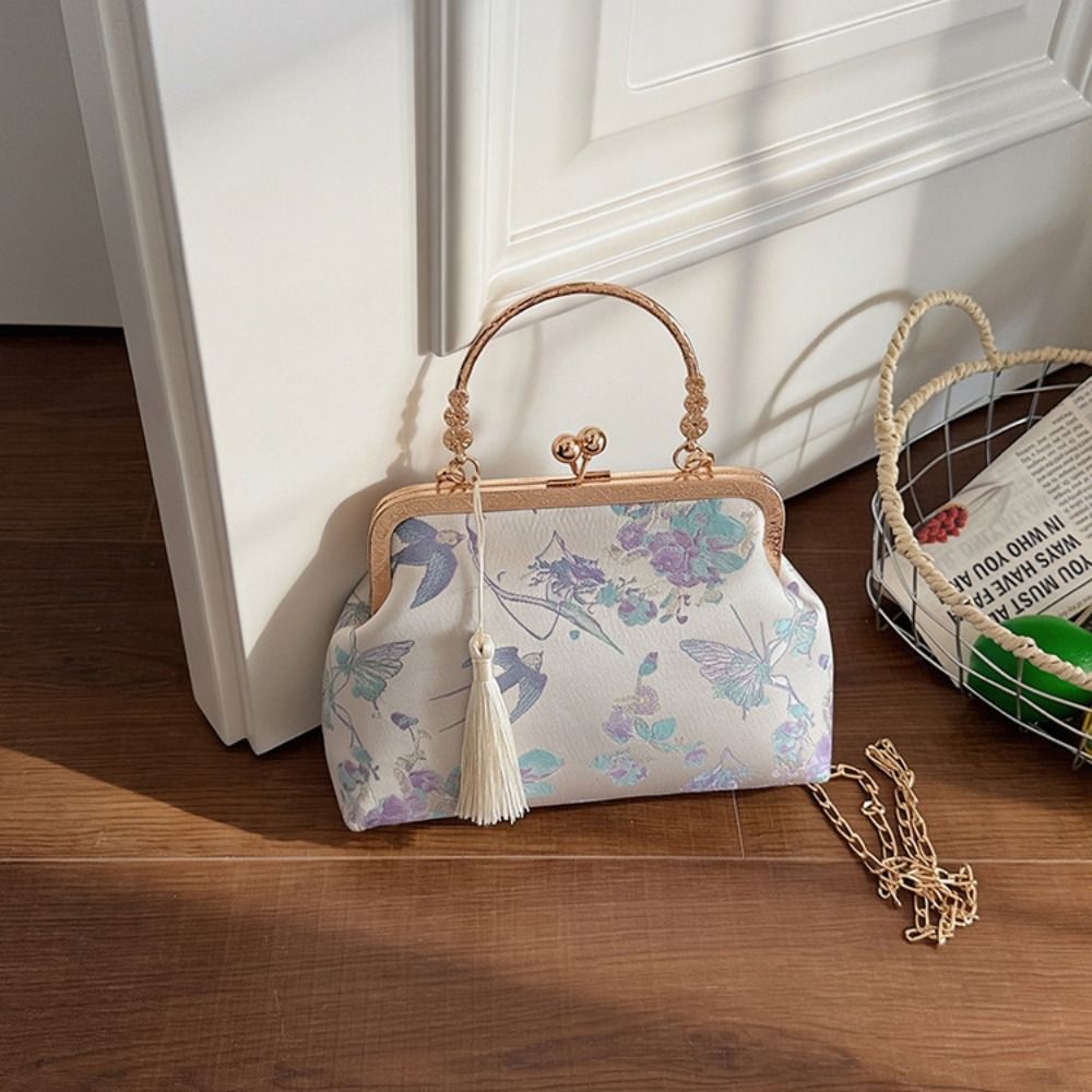 Bolsa de Ombro de Estilo Chinê - Embroidery Kiss avaliação e preço