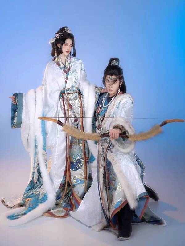 Novo Hanfu Feminino Zhan Guo R - Embroidery Cotton avaliação e preço