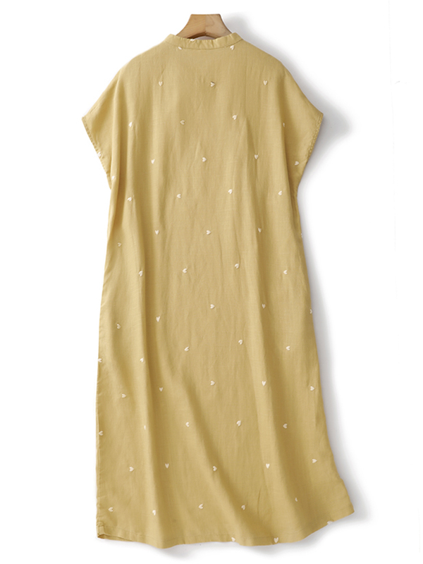 Novo Vestido Feminino Estilo C - Embroidery Love avaliação e preço
