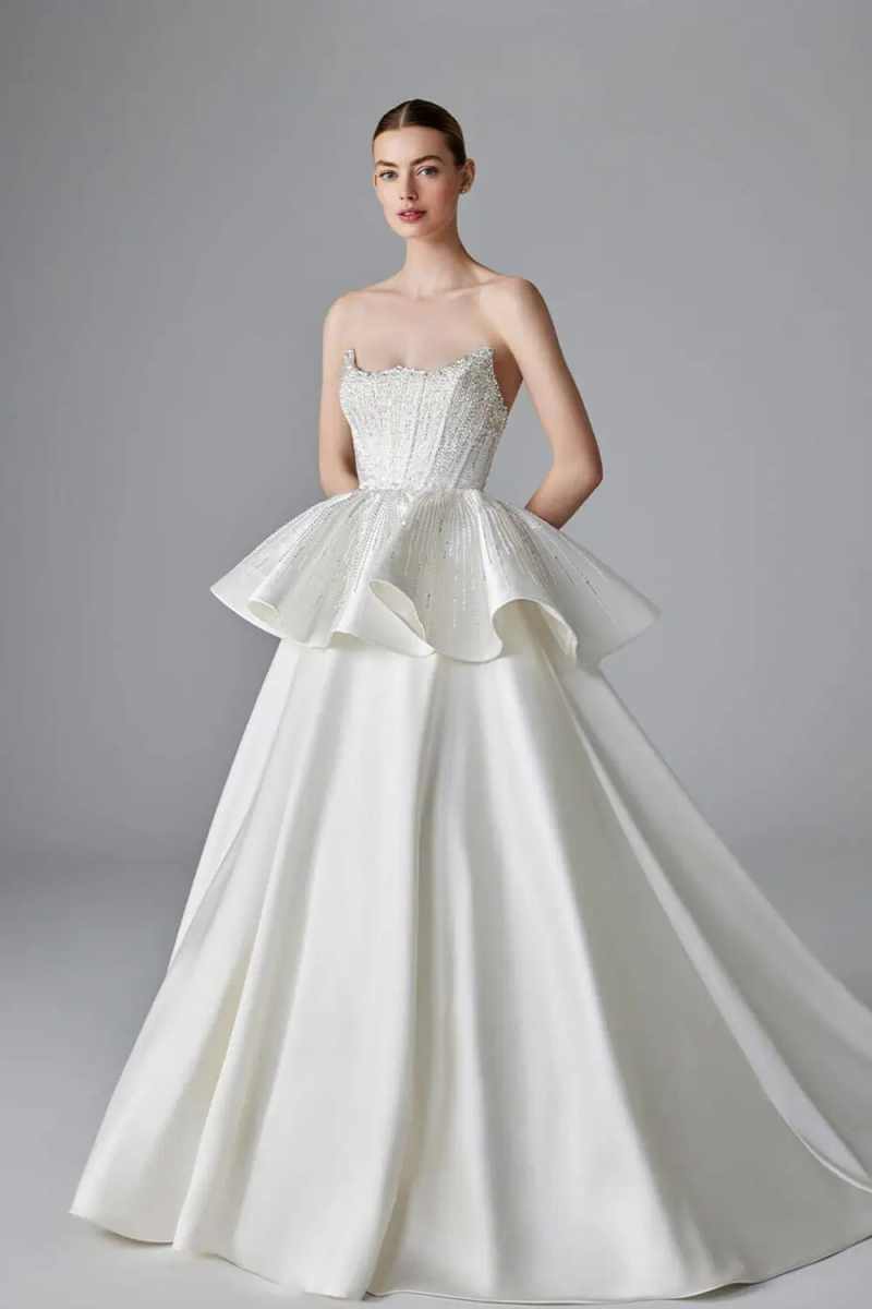 Vestido de casamento elegante  - Embroidery Online Design avaliação e preço