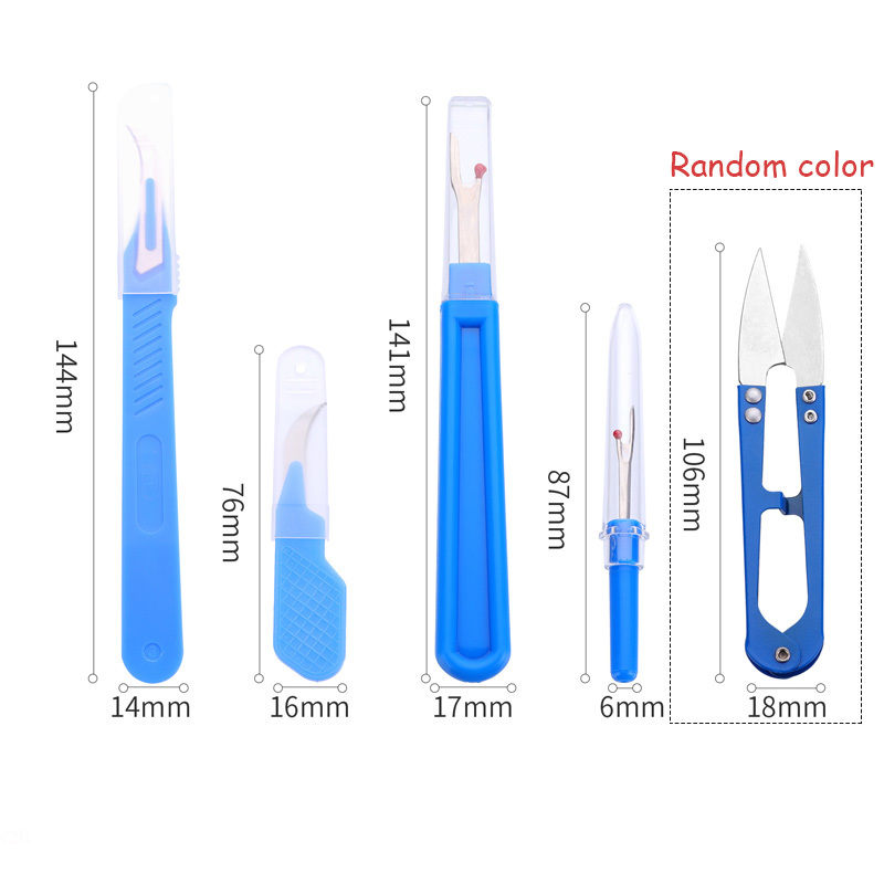 Kit de 5 Peças Azul para Remoç - Embroidery Yarns avaliação e preço