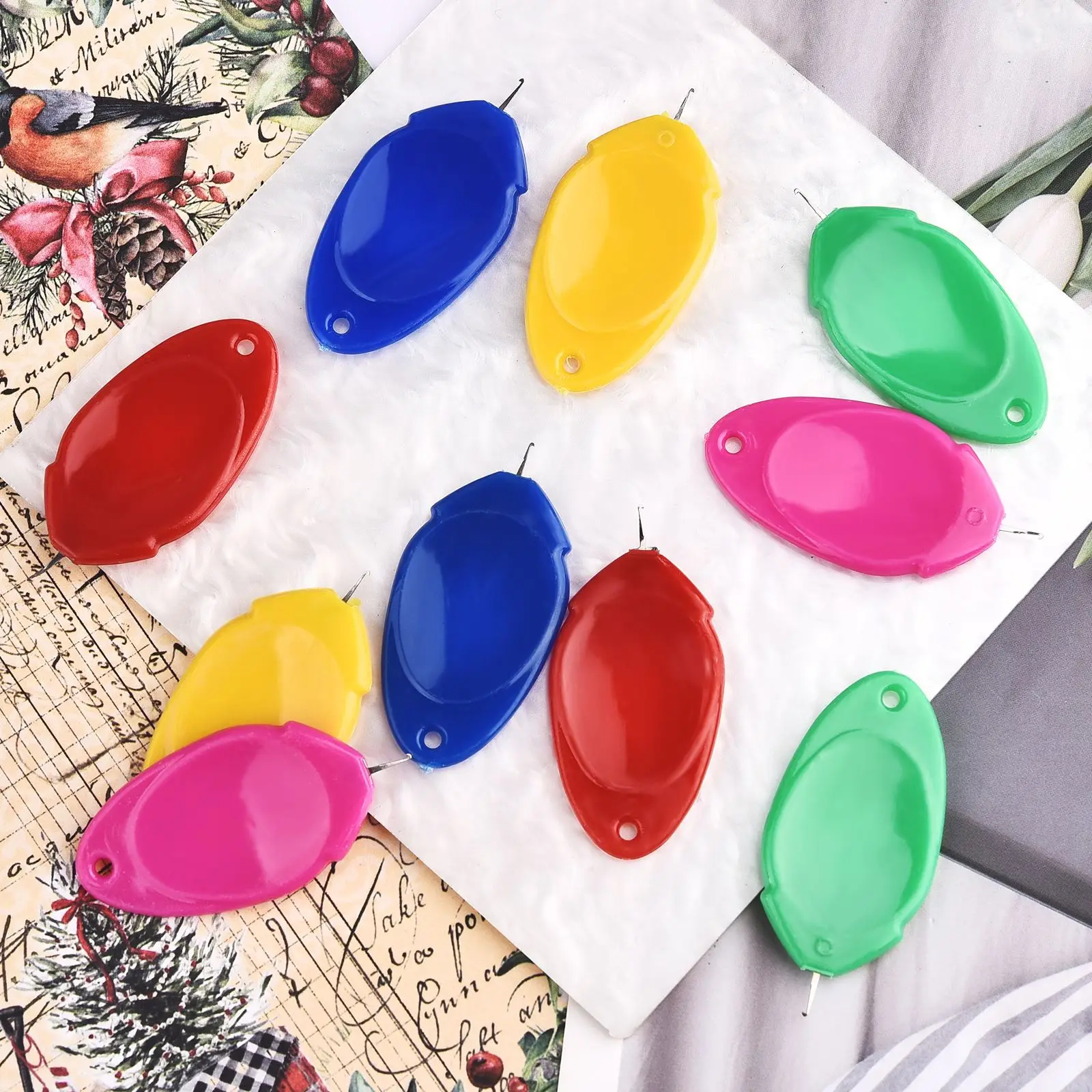 10 pçs agulha threader idosos  - Embroidery Software avaliação e preço