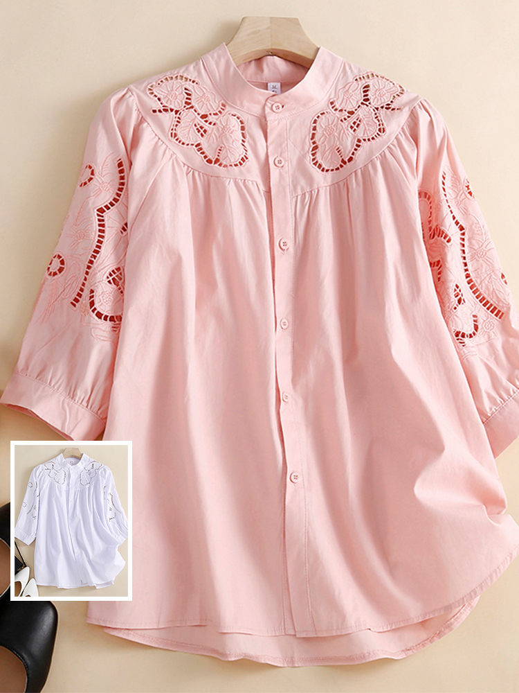 Csa Casual Fena Retrô com Bord - Embroidery Artist avaliação e preço