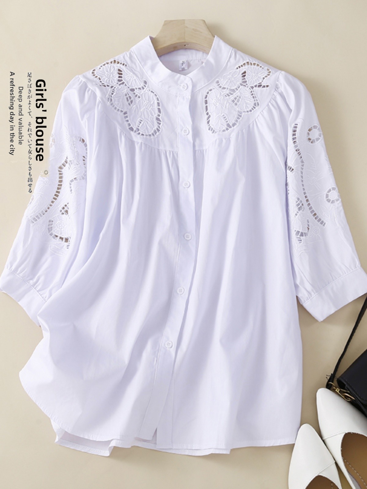 Csa Casual Fena Retrô com Bord - Embroidery Artist avaliação e preço
