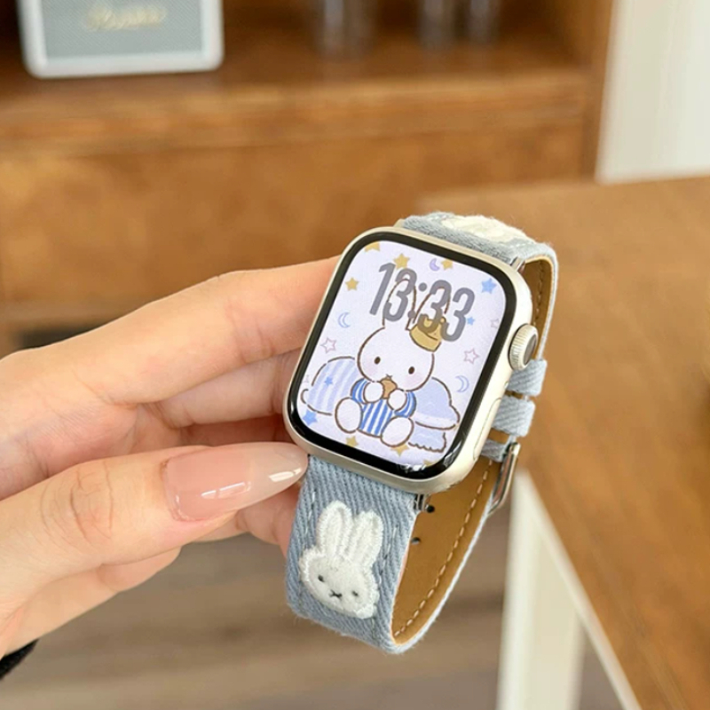 Pulseira de Relógio Miffy Kawa - Embroidery Generator avaliação e preço