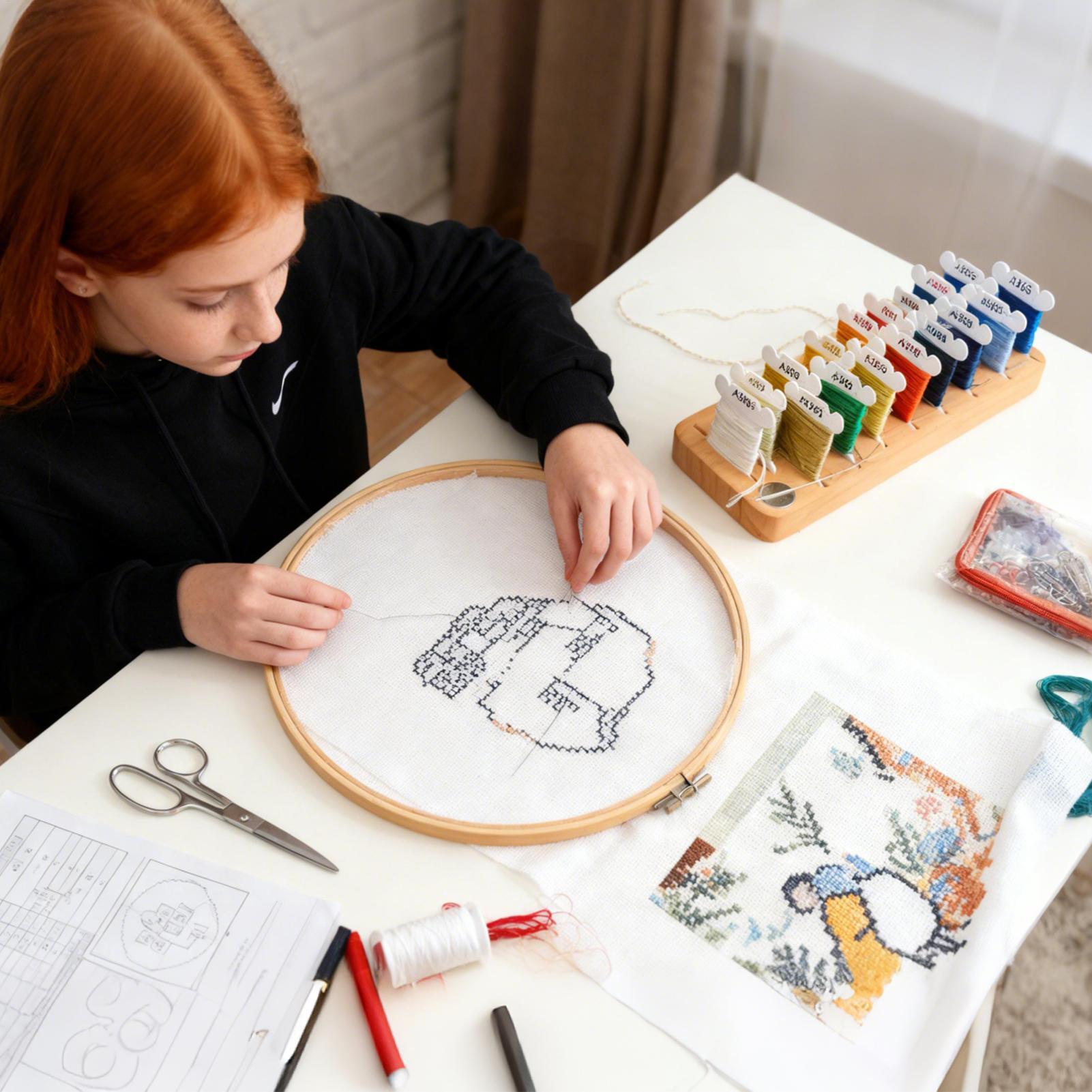 Organizador de linha de bordad - Embroidery Artist avaliação e preço