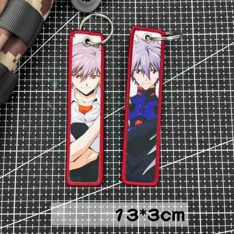 Evangelion chaveiro anime bord - Embroidery Zone avaliação e preço