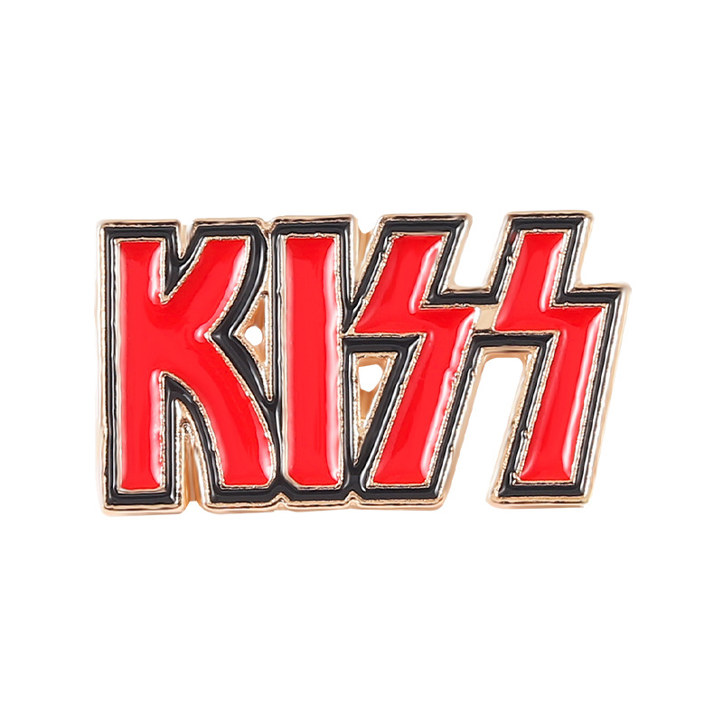 KISS banda pino letras em ingl - Embroidery Kiss avaliação e preço