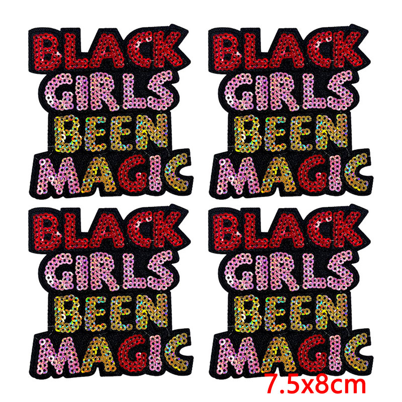 10PCS/Lote Patches Bordados Te - Embroidery On Black Shirt avaliação e preço