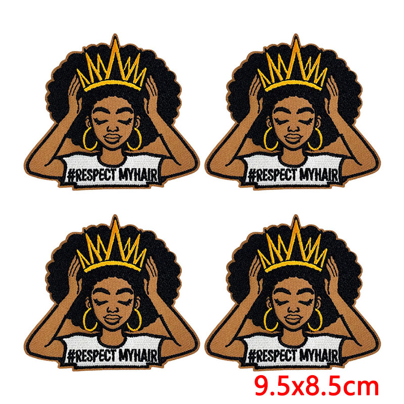 10PCS/Lote Patches Bordados Te - Embroidery On Black Shirt avaliação e preço