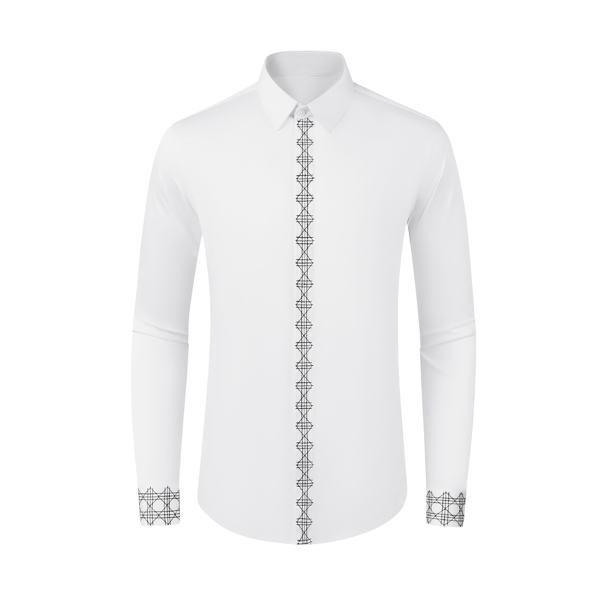 Top masculino bordado em malha - Embroidery On Black Shirt avaliação e preço