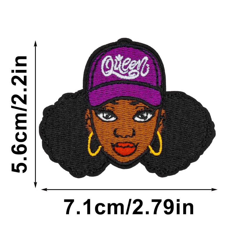 Preto menina magia legal rosto - Embroidery On Black Shirt avaliação e preço
