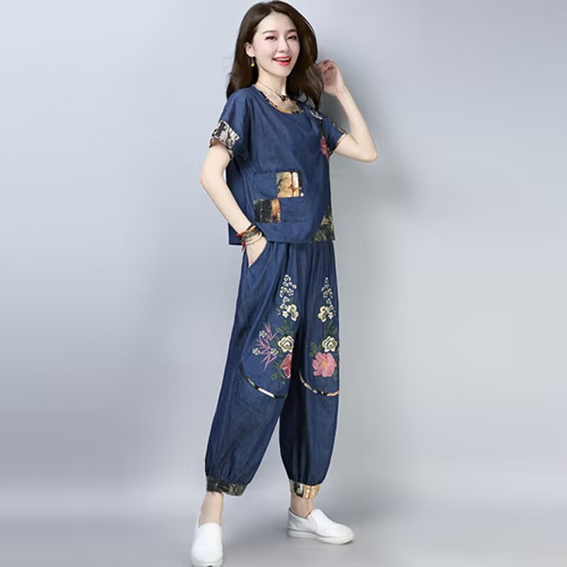 Conjunto feminino plus size es - Embroidery In The Piece avaliação e preço