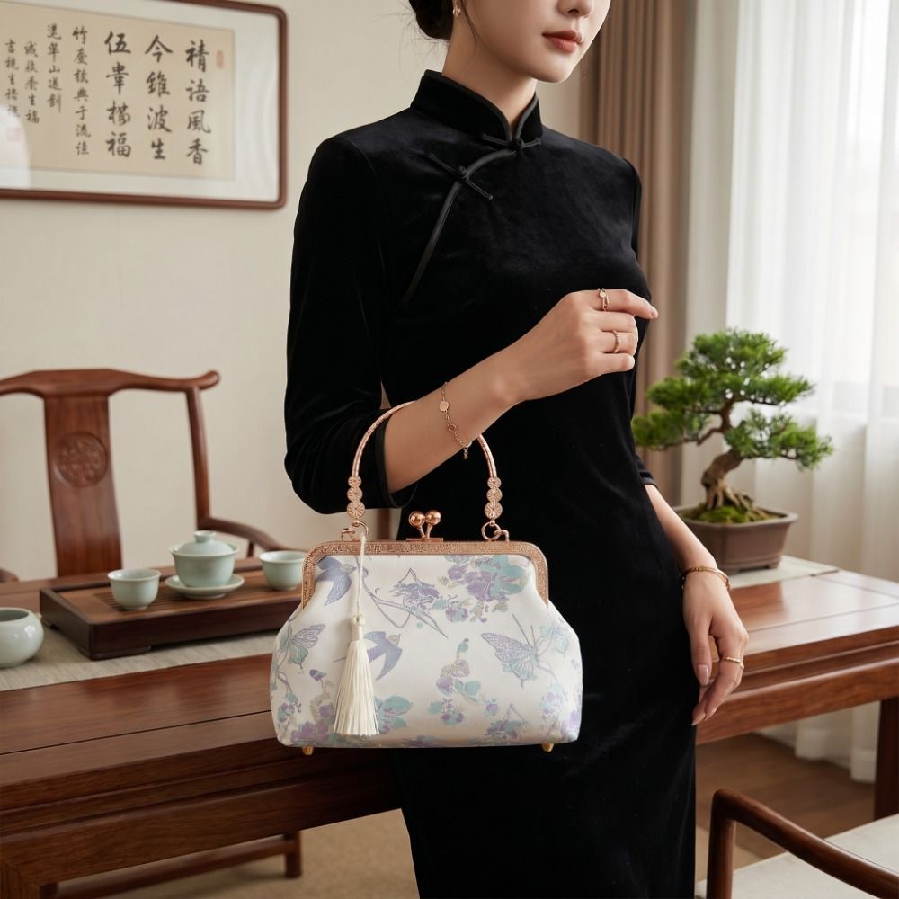 Bolsa de Ombro de Estilo Chinê - Embroidery Kiss avaliação e preço