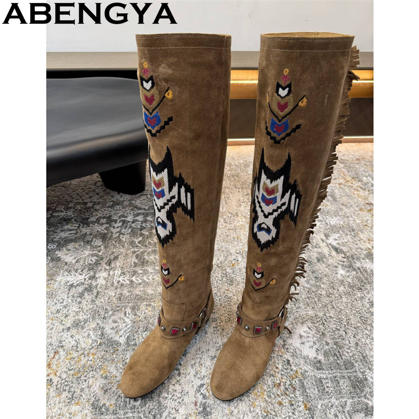 Abengya 2026 inverno novas bot - Embroidery On Leather avaliação e preço