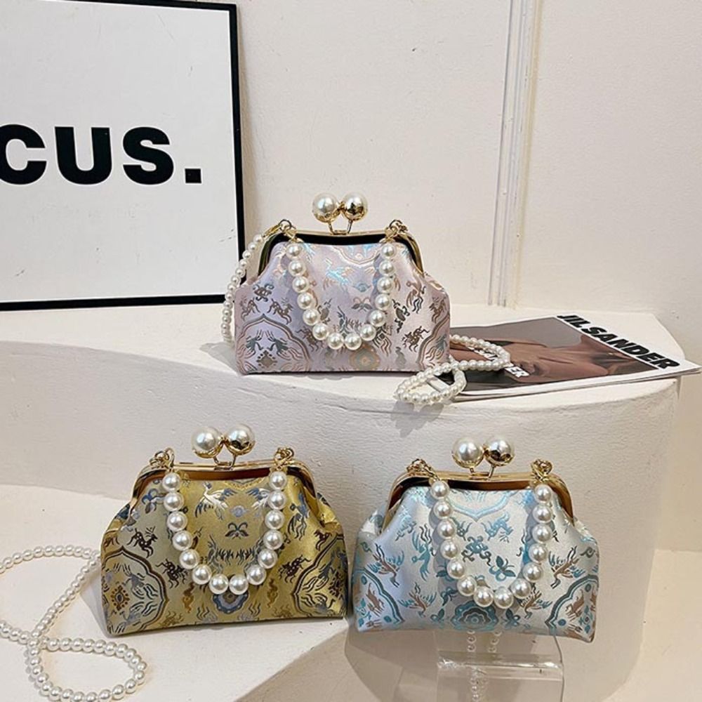 Pérola estilo chinês bolsa bei - Embroidery Kiss avaliação e preço