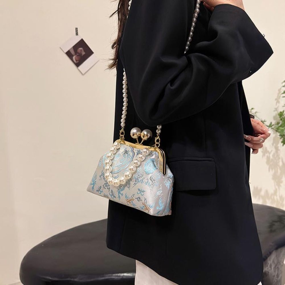 Pérola estilo chinês bolsa bei - Embroidery Kiss avaliação e preço