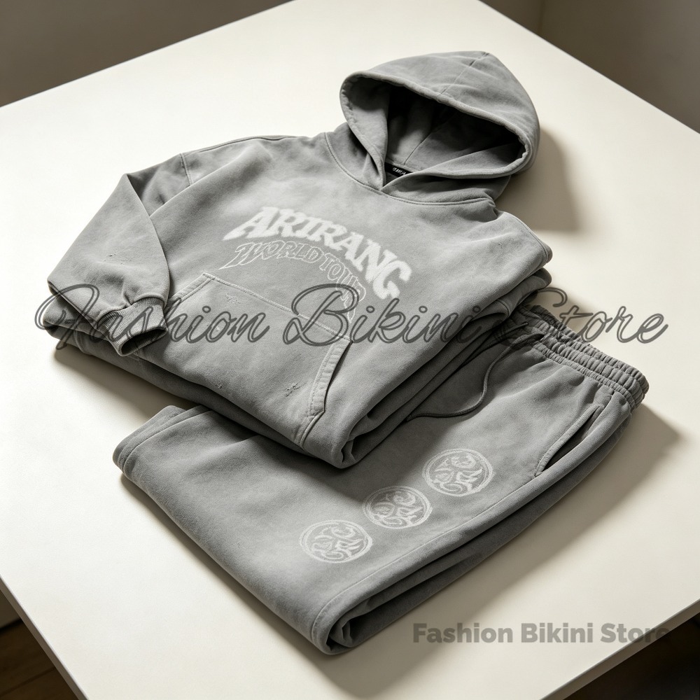 NOVO Moletom Retro Cinza Lavad - Embroidery Cotton avaliação e preço
