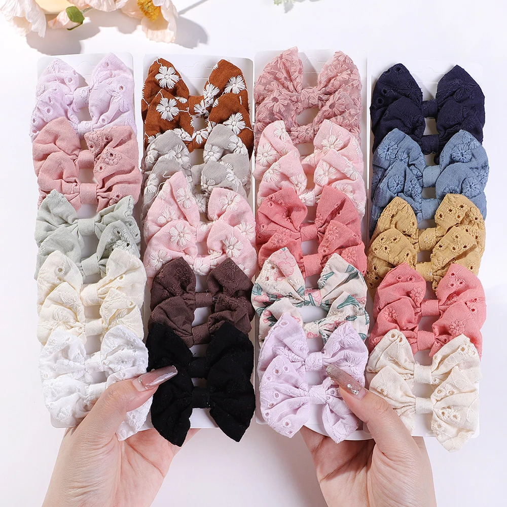 10 pçs/set moda arcos hairgrip - Embroidery Love avaliação e preço