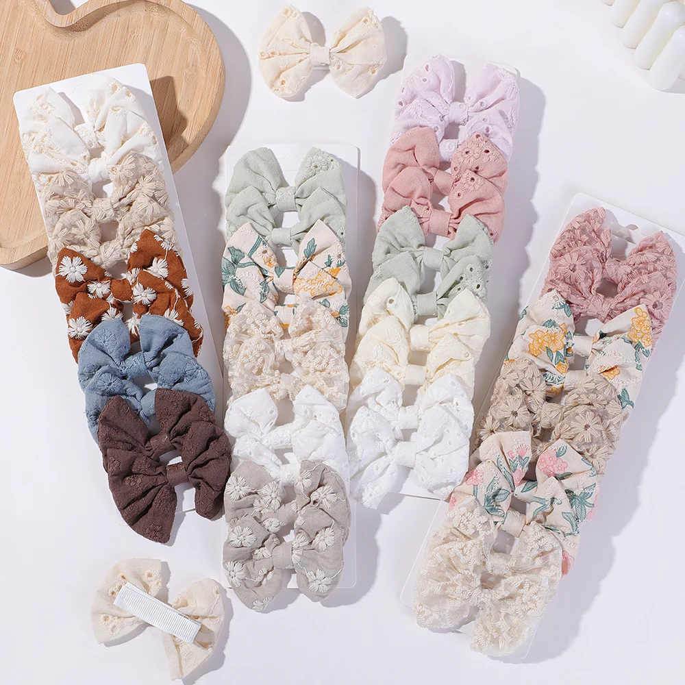10 pçs/set moda arcos hairgrip - Embroidery Love avaliação e preço