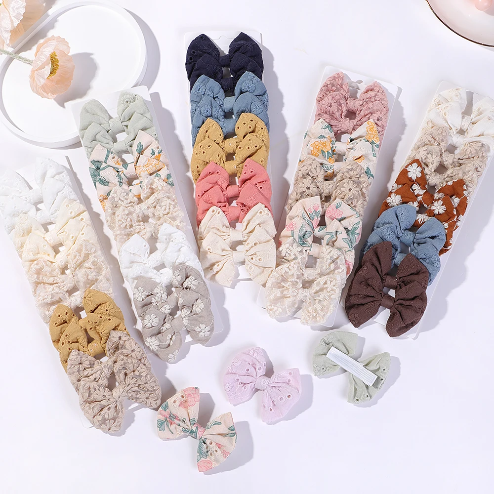 10 pçs/set moda arcos hairgrip - Embroidery Love avaliação e preço