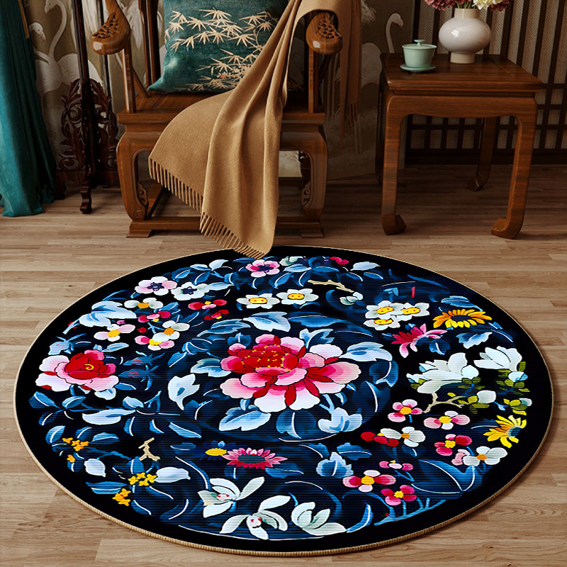 Estilo chinês flor design deco - Embroidery Online Design avaliação e preço