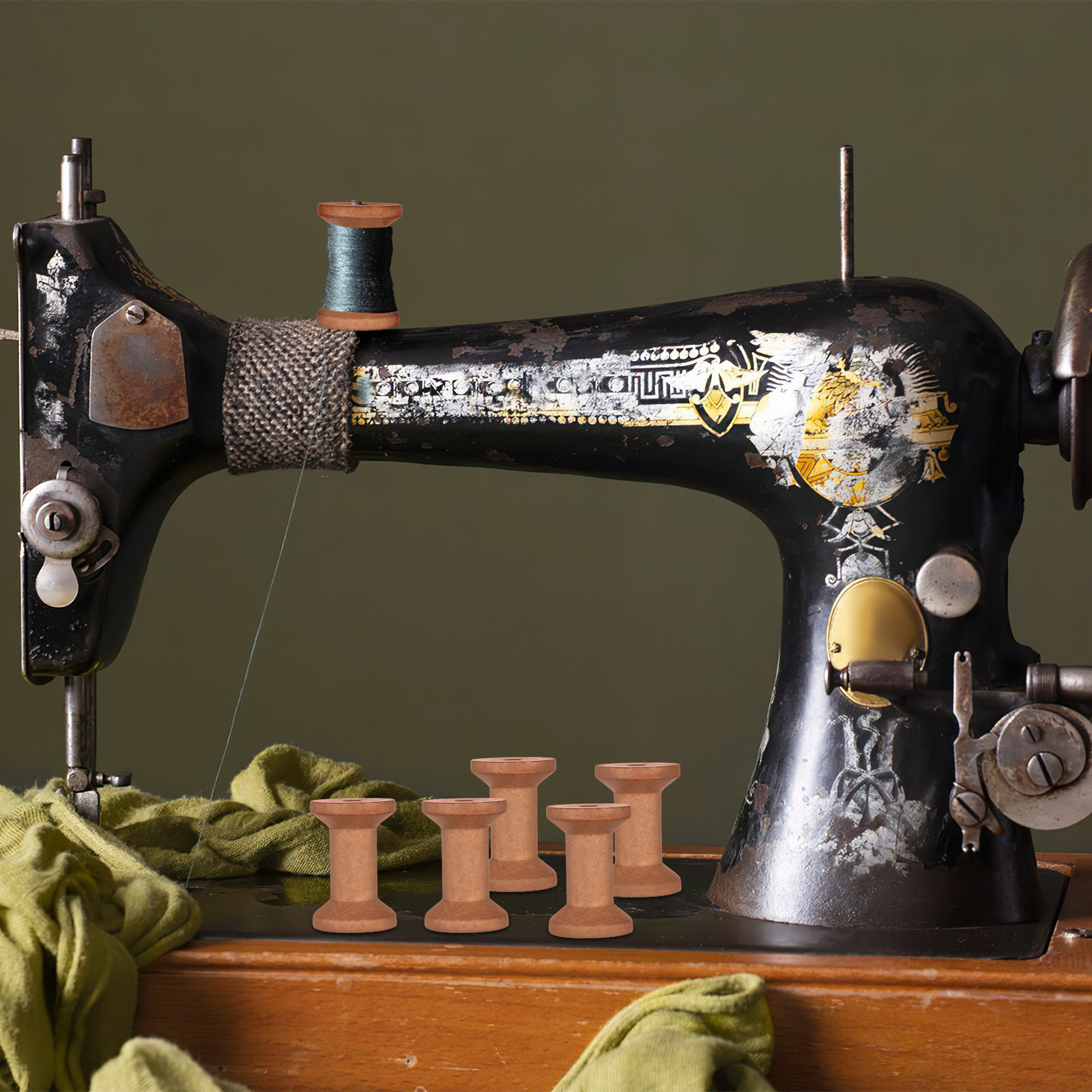 20 Peças de Bobinas de Madeira - Embroidery Yarns avaliação e preço