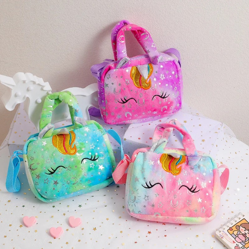 Doce unicórnio bolsas para men - Embroidery Love avaliação e preço