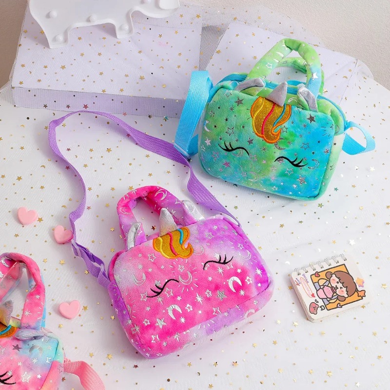 Doce unicórnio bolsas para men - Embroidery Love avaliação e preço