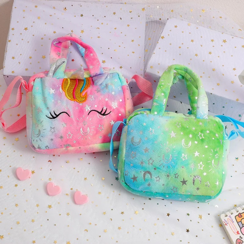 Doce unicórnio bolsas para men - Embroidery Love avaliação e preço