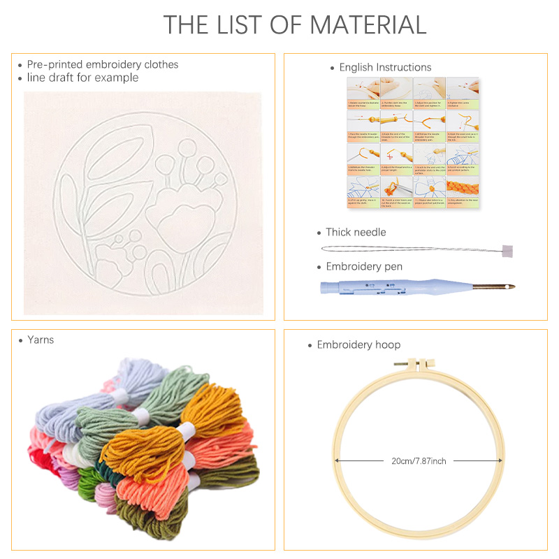RUOPOTY Kits de Agulha Mágica  - Embroidery Ideas For Bags avaliação e preço
