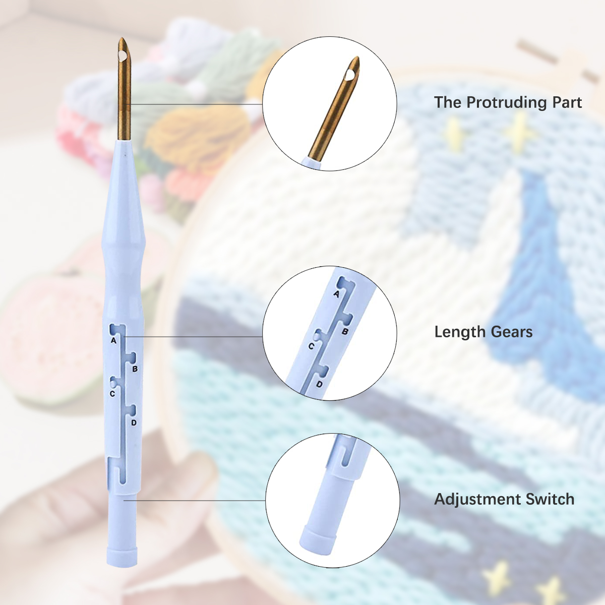 RUOPOTY Kits de Agulha Mágica  - Embroidery Ideas For Bags avaliação e preço