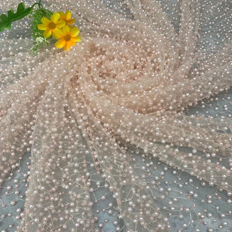 1 jarda tecido de malha pérola - Embroidery Youtube avaliação e preço