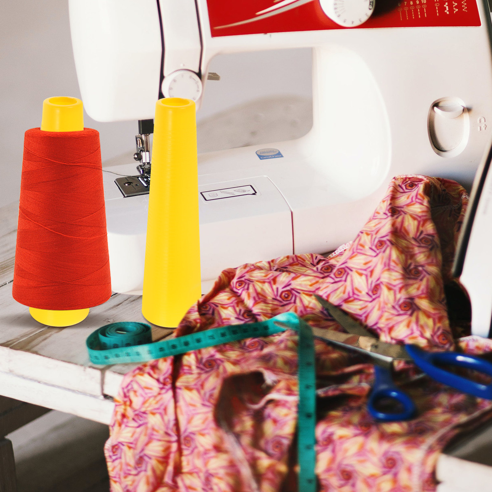10 Peças de Bobinas Plásticas  - Embroidery Yarns avaliação e preço