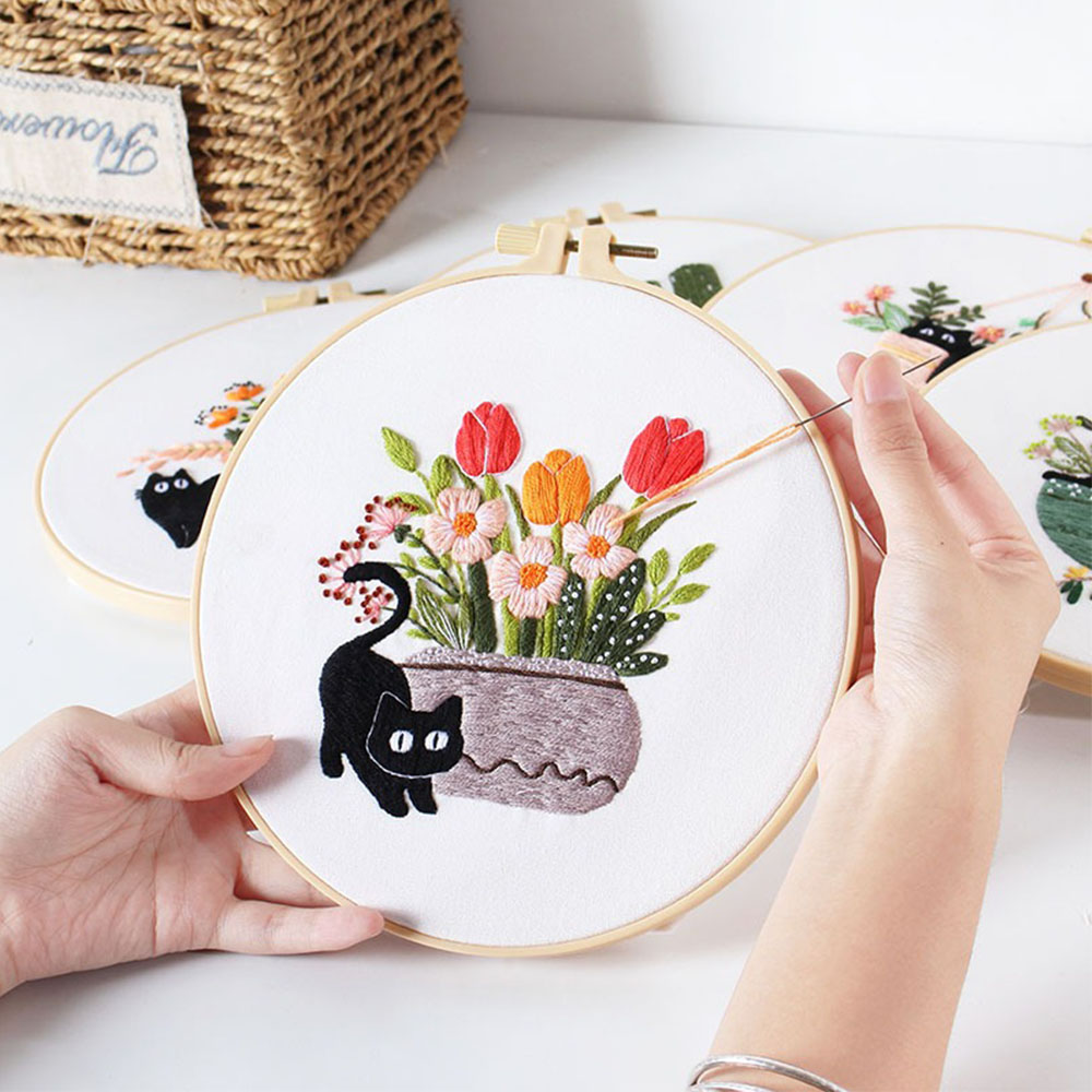 Kit de bordado com design de g - Embroidery Ideas For Bags avaliação e preço