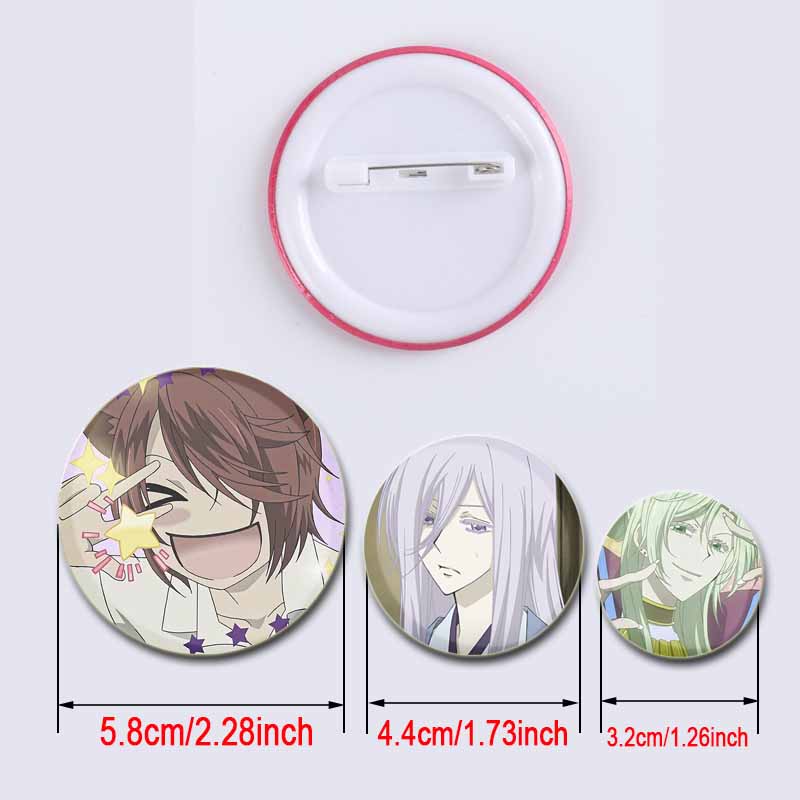 32/44/58mm anime kamisama beij - Embroidery Kiss avaliação e preço