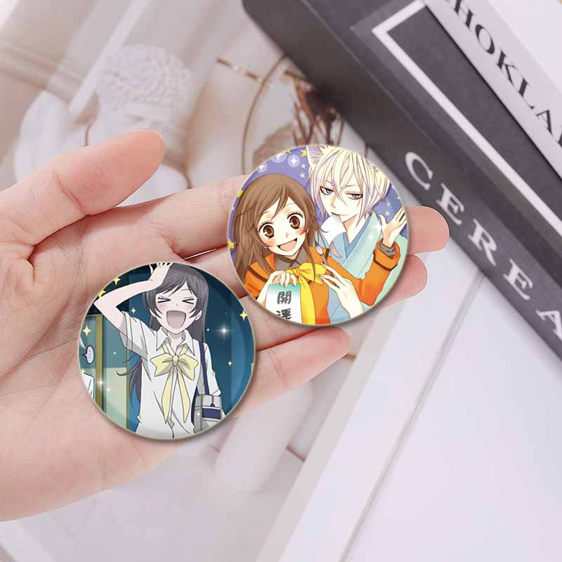 32/44/58mm anime kamisama beij - Embroidery Kiss avaliação e preço