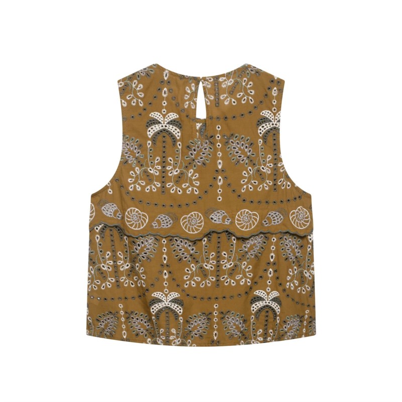 Conjunto Feminino de Saia Midi - Embroidery In The Piece avaliação e preço
